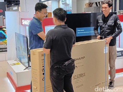 Cerita Pelanggan Belanja di Transmart Full Day Sale, Beli TV 70 Inch Diskon Rp8 Jutaan