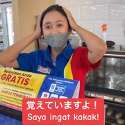 Viral di TikTok! Bermodal Nonton Anime, Vania Karyawan Indomaret Jadi Fasih Bahasa Jepang