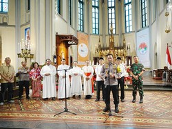 Tinjau 3 Gereja di Jakarta, Kapolri Bicara Keberagaman, Jaga Persatuan-Kesatuan