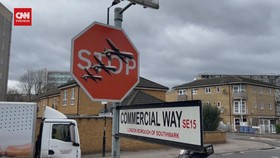 VIDEO: Baru Satu Jam Diunggah, Karya Banksy di London Dicuri