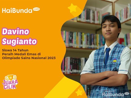 Davino Sugianto, Siswa 14 Tahun Peraih Medali Emas di Olimpiade Sains Nasional 2023
