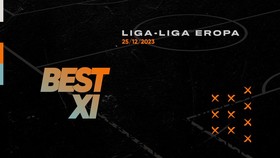 INFOGRAFIS: Best 11 Eropa, Salah dan Kudus Dampingi Lukaku