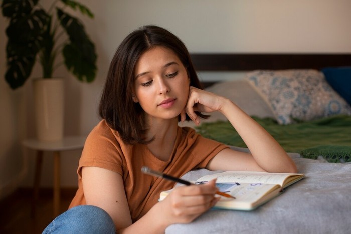 Memulai journaling tahun baru/ Foto: Freepik.com/freepik