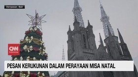 VIDEO: Pesan Kerukunan dalam Perayaan Misa Natal