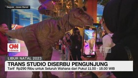 VIDEO: Trans Studio Diserbu Pengunjung