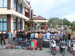 Polisi Gerebek Judi Sabung Ayam di Sigi Sulteng, 11 Pelaku Ditangkap