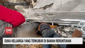 VIDEO: Duka Kehilangan Istri & Anak Akibat Serangan Israel