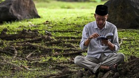 FOTO: Lantunan Doa utuk Korban Tsunami Aceh 19 Tahun Lalu