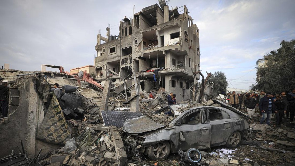 FOTO: Israel Gempur Kamp Pengungsi Maghazi