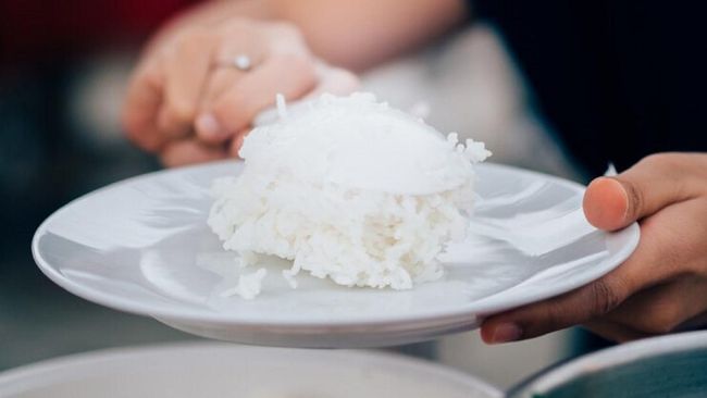 Metode 10-5-5 untuk mendapatkan nasi putih yang berkualitas.