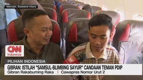 VIDEO: Gibran Istilah 'Samsul-Blimbing Sayur' Candaan Teman PDIP