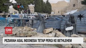 VIDEO: Peziarah Asal Indonesia Tetap Pergi ke Bethlehem
