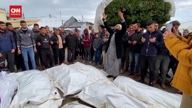 VIDEO: Serangan Udara Israel Tewaskan 78 Warga Gaza di Malam Natal