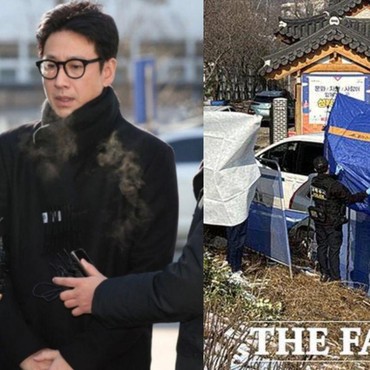 7 Potret Penampakan Mobil yang Ditumpangi Lee Sun Kyun dan Ditemukan Tewas