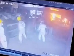 Rekaman CCTV Ledakan Tungku PT ITSS yang Tewaskan 18 Pekerja