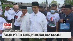 VIDEO: Safari Politik Anies, Prabowo, Dan Ganjar