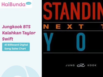 Jungkook BTS Kalahkan Taylor Swift di Billboard Digital Song Sales Chart