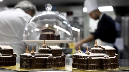 FOTO: Legit 'Opera Garni', Kue Natal Berbentuk Bangunan Ikonik Paris