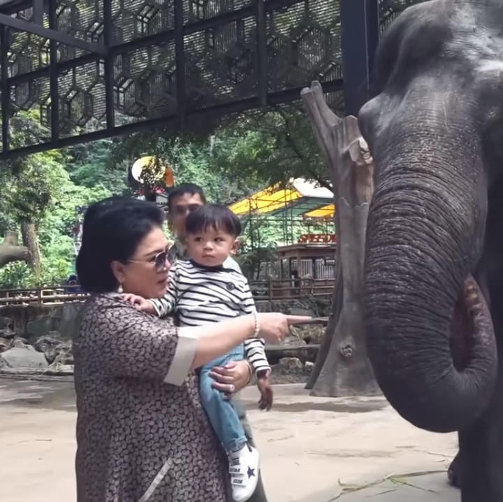<p>Dalam konten berdurasi 16 menit tersebut, Issa terlihat menghabiskan momen jalan-jalan bareng sang nenek ke Taman Safari.(Foto: YouTube Nikita Willy Official) <br /><br /><br /></p>
