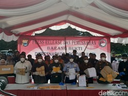 Polda Sulsel Catat 2.217 Kasus Narkoba Selama 2023, 3.153 Orang Tersangka