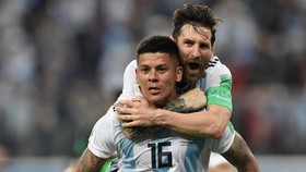 Messi 'Si Agen' Beraksi, Rayu Marcos Rojo ke Inter Miami