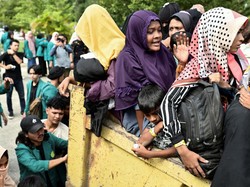 Rohingya di Aceh Rencana Dipindahkan ke Markas PMI, Warga Menolak