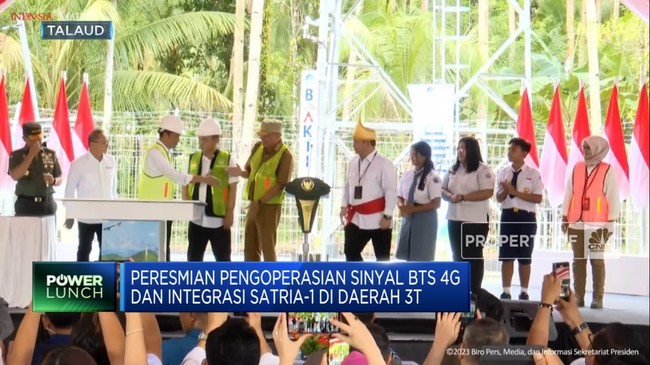 BTS 4G BAKTI, Jurus Jokowi Perkuat Akses Internet Daerah 3T