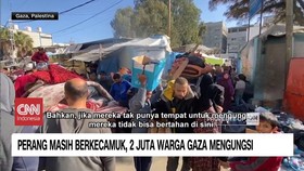 VIDEO: Perang Masih Berkecamuk, 2 Juta Warga Gaza Mengungsi