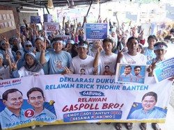Relawan Erick Thohir Gabung Gaspoll Bro, Dukung Prabowo-Gibran