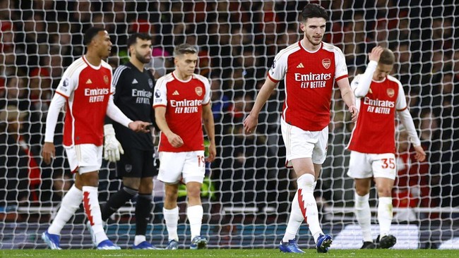 Pelatih Mikel Arteta dongkol setelah 30 tembakan yang dilepaskan Arsenal berujung kekalahan 0-2 dari West Ham United pada pertandingan ke-19 Liga Inggris.