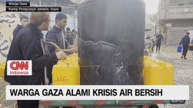 VIDEO: Warga Gaza Alami Krisis Air Bersih