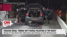 VIDEO: Pasukan Israel Tembak Mati Warga Palestina di Tepi Barat