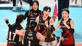 Megawati dan Red Sparks Galak di Putaran Kelima Liga Voli Korea