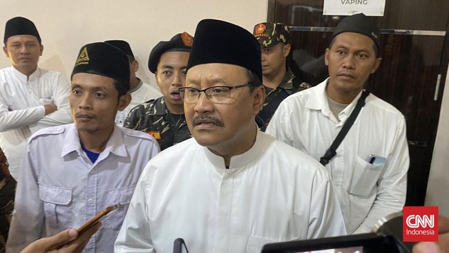 Gus Ipul tak ambil pusing atas sindiran nan menyebut dia dan Ketum PBNU Yahya Staquf tak mempunyai Kartu Tanda Anggota (KTA) PKB.