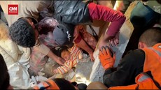 VIDEO: Bocah Perempuan Rafah Selamat dari Serangan Mematikan Israel