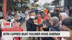 VIDEO: Istri Capres Buat Kuliner Khas Daerah