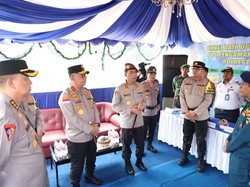 Kabareskrim Cek Kesiapan Pengamanan Tahun Baru di Batam
