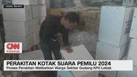 VIDEO: Perakitan Kota Suara Pemilu 2024