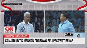VIDEO: Ganjar Kritik Menhan Prabowo Beli Pesawat Bekas