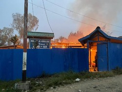 Masjid di Puncak Jaya Diduga Dibakar Orang, Polisi Turun Tangan