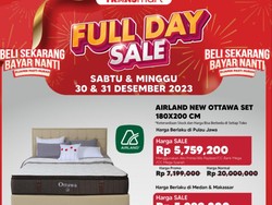 Gokil! Tempat Tidur Ini Diskon Rp 16 Juta di Transmart Full Day Sale