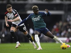Fulham Vs Arsenal Sengit di Babak Pertama, Skor Seimbang 1-1