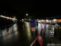 Penampakan Jalur Puncak Ditutup Total Jelang Tahun Baru 2024