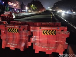 Detik-detik Pergantian Tahun, Flyover Mochtar Kusumaatmadja Ditutup!