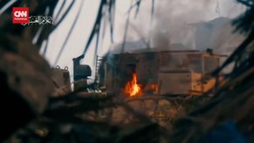 VIDEO: Detik-detik Hamas Serbu Tank Israel di Khan Younis