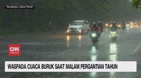 VIEO: Waspada Cuaca Buruk Saat Malam Pergantian Tahun
