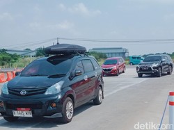 Ribuan Kendaraan Penuhi Exit Tol Kuncen Klaten, Mayoritas dari Jogja