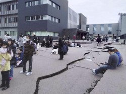 Gempa Dahsyat dan Ancaman Tsunami Hantam Jepang, Netizen Layangkan Doa