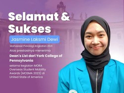 Mahasiswa UIN Jakarta Raih Deans List Kampus AS di MOSMA