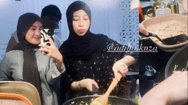 Usai Menikah, 7 Potret Adiba Khanza Rayakan Tahun Baru Tanpa Egy Maulana